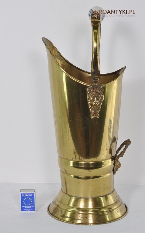 mosieżny kosz na śmieci mosieżny kosz na śmieci